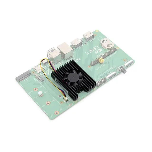 Alt view image 4 of 7 - CM5 5V PWM Cooling Fan Low Noise Radiator Compatible with Raspberry Pi CM5 (Radiator, M8011)