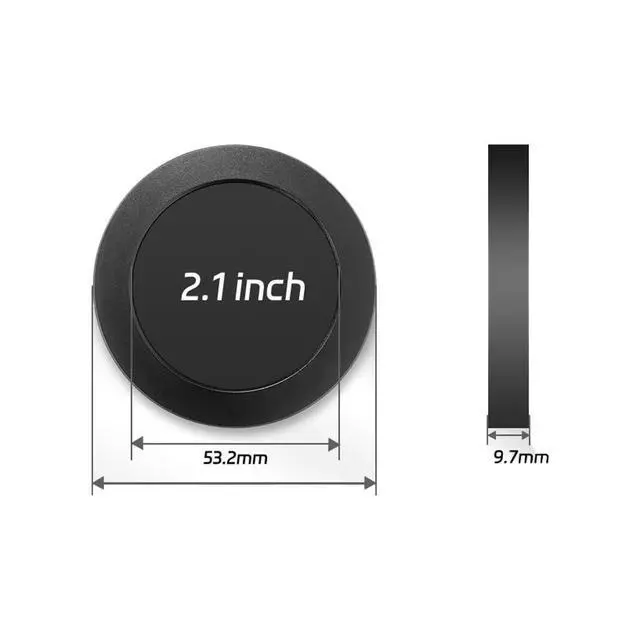 Alt view image 5 of 7 - CPU Temperature Monitor IPS Driver Free for 2.1 Inch Chassis Sub Screen Round Screen USB Computer C3892