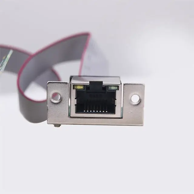 Alt view image 4 of 7 - M.2 A+E/Mini PCIE to RJ45 LAN Gigabit Ethernet Network Card 10/100/1000Mbps Single Port Server (M.2 A+E Bent Pin)