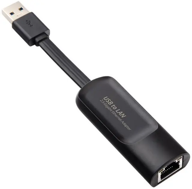Alt view image 2 of 7 - 2500Mbps USB 2.5G External Wired Network Card USB to RJ45 Converter Ethernet LAN Adapter Hub for MacBook Ethernet (USB C)