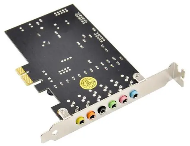 Alt view image 5 of 6 - Pcie 7.1CH Sound Card Stereo Surround Sound PCI-E Built-in 7.1 Channel Audio System CM6212