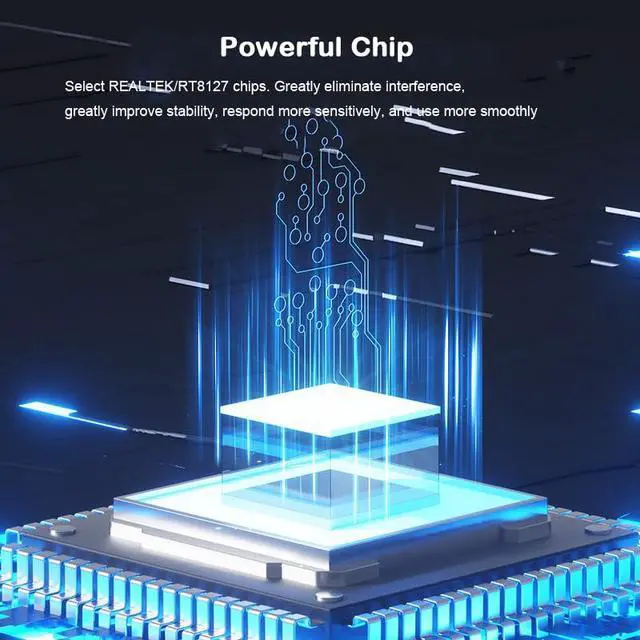 Alt view image 7 of 7 - 1 Port PCIe 10G Ethernet Network Card 10G NIC PCIe4.0-1X RJ45 LAN Card for Realtek8127(PXE) Multi-Gigabit Network Speeds