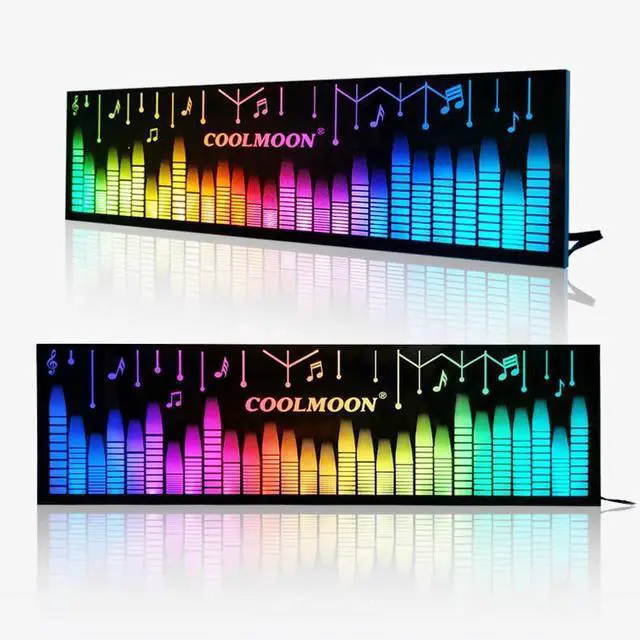 Main image of Universal RGB Light Board Power Warehouse Decoration Chassis Light Board Chassis Lighting Side Panel for Computer Cases with Remote Control Small 4Pin (Musical)