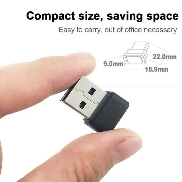 Alt view image 4 of 7 - Mini USB Fingerprint Reader Module for Windows 10 11 Hello Biometric Scanner Padlock Smart ID Security Key Fingerprint Identification Unlocking Tool for PC Laptop
