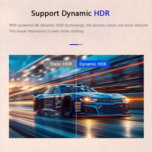 Alt view image 7 of 7 - HDMI 2.1 Splitter 1 in 2 Out 8K with Audio Extractor for Xbox Series X/S PS5 8K HDTV
