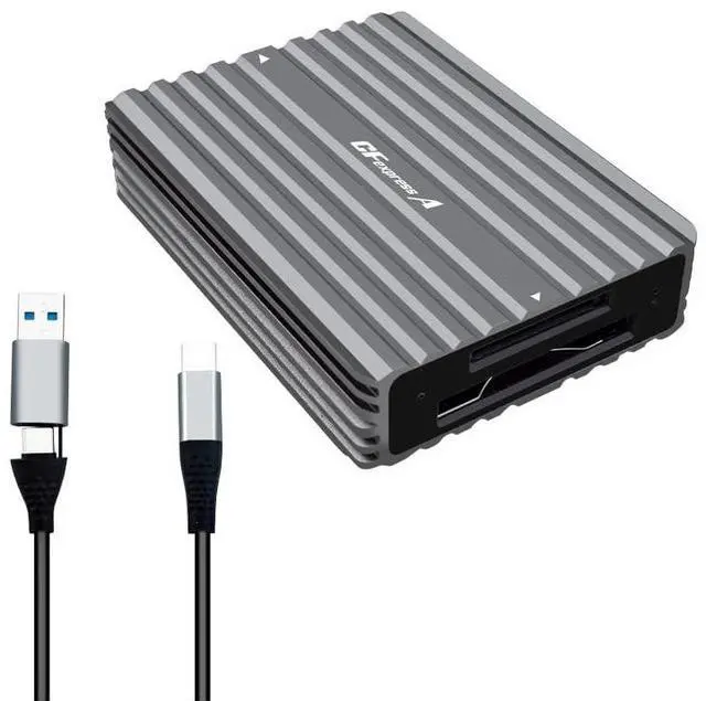 Main image of CFexpress Type B/Type A Card Reader with OTG Cable USB3.2 Gen2 10Gbps Type C to CF Express Card Reader Memory Card Adapter