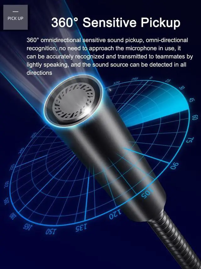 Alt view image 5 of 7 - USB Recording Microphone with RGB LED Light Stand for Laptop YouTube Live Broadcast Karaoke Gamers Computer Microphone