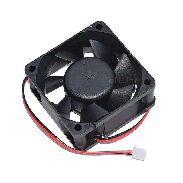 Alt view image 2 of 3 - New for Converter PSAD16025BM DC12V 0.27A 60 * 60 * 25MM 2-Wire S9 Power Supply Cooling Fan
