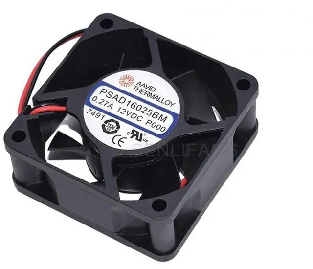 Main image of New for Converter PSAD16025BM DC12V 0.27A 60 * 60 * 25MM 2-Wire S9 Power Supply Cooling Fan