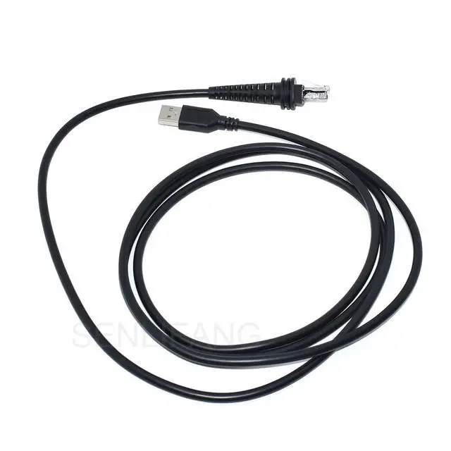 Alt view image 3 of 5 - New 2M USB Cable Straight Black Scanner Cable for 1900G 1300G 1202G 1400G 1450G 1452G