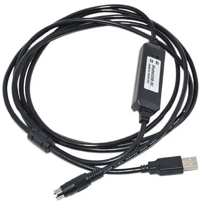 Main image of for XC1/XC2/XC3/XC5 XD XE PLC Programming Cable Data Communication Download Line USB-XC USB to RS232 Adapter