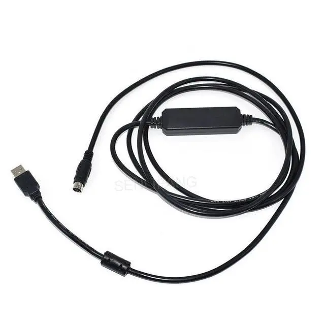 Alt view image 4 of 5 - for XC1/XC2/XC3/XC5 XD XE PLC Programming Cable Data Communication Download Line USB-XC USB to RS232 Adapter