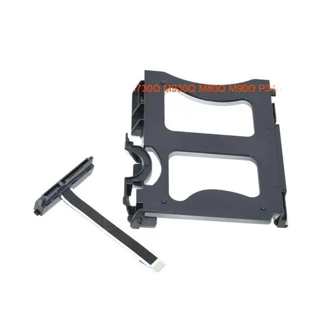 Alt view image 2 of 6 - for ThinkCentre M730Q M930Q M80Q M90Q P340 P350 2.5 SATA HDD Caddy Bracket Hard Drive Cable Replacement 00XL211 0XL211