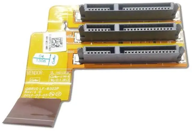 Main image of for M18x R2 M18X R2 SATA QBR10 LF-8323P M9T51 0M9T51 Hard Drive HDD Interposer Connector Cable