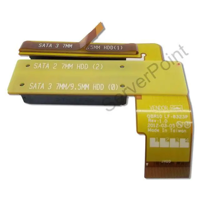 Alt view image 2 of 2 - for M18x R2 M18X R2 SATA QBR10 LF-8323P M9T51 0M9T51 Hard Drive HDD Interposer Connector Cable