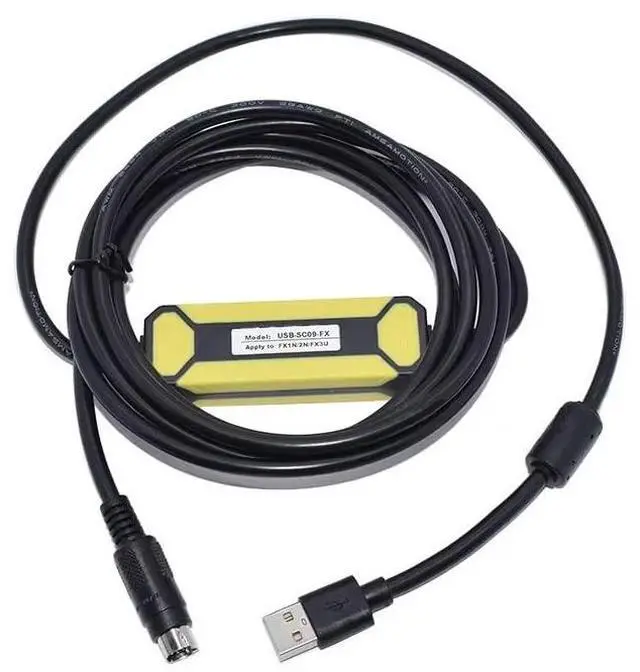 Main image of for FX Series PLC Programming Cable USB to RS422 Adapter Data Download Line USB-SC09-FX FX-USB-AW