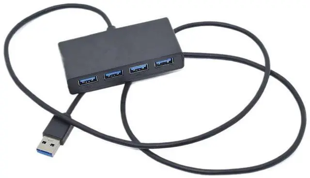 Main image of for Computer Laptop Accessories New 4 Port USB 3.0 Splitter with Micro USB Power Port G11-H4-U3