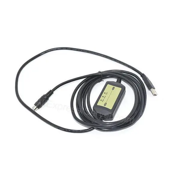 Alt view image 2 of 4 - Well Tested Adapter FX-USB-AW USB to RS422 for FX3U FX3G PLC 3G 1N 2N 1S Series PLC Programming Cable Replaced by USB-SC09-FX