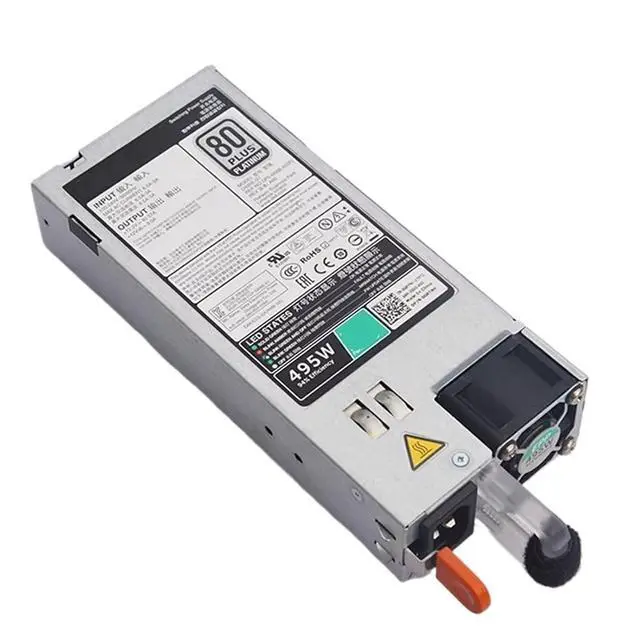 Alt view image 4 of 4 - 495W for R530 R630 R730 R730XD R740 T430 T630 Server Power Supply D495E-S0 D495E-S1 F495E-S0 02FR04 0N24MJ 09338D
