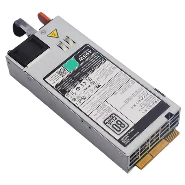 Alt view image 3 of 4 - 495W for R530 R630 R730 R730XD R740 T430 T630 Server Power Supply D495E-S0 D495E-S1 F495E-S0 02FR04 0N24MJ 09338D