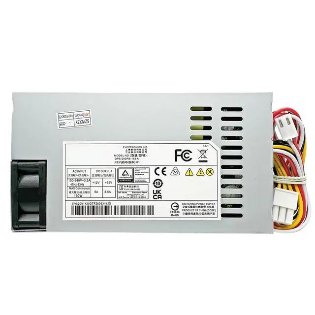 Alt view image 2 of 5 - 190W Power Supply 100-240V 3.5A 47-63HZ for DPS-200PB-185A DPS-200PB-185 A | 190W Power Supply 100-240V 3.5A 47-63HZ For DPS-200PB-185A DPS-200PB-185 A