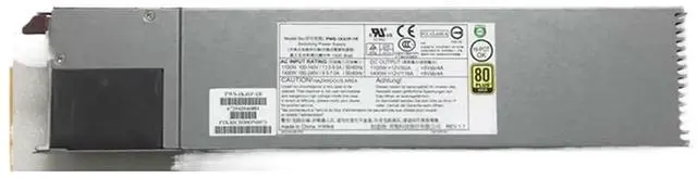 Main image of PWS-1K41P-1R 1400W Watt High Efficiency Swap Power Supply for T740 55E Server