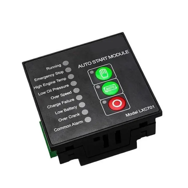 Alt view image 3 of 5 - LXC701 Controller Engine Auto Start Control Diesel Power Generator