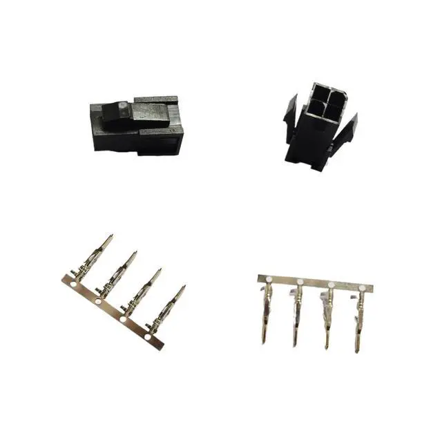 Alt view image 2 of 4 - 1pcs 4-Hole servo Motor VW3M5111 Power Connector MR-PWCNK1 Connector
