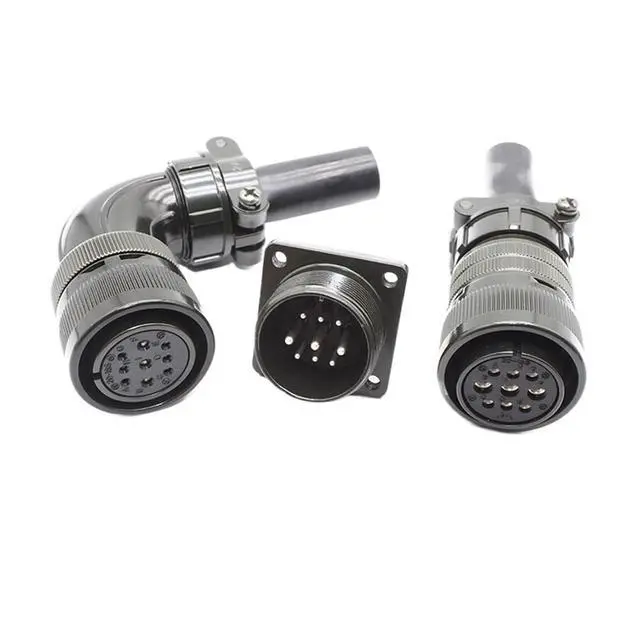 Alt view image 2 of 3 - 1Pcs Servo Motor ASD-CAPW1000 Power Connector 20-18S 9Pin MS3108B/MS3106A/MS3102A(20-18 Straight Heade)