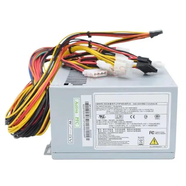 Alt view image 3 of 3 - 1pc 300W Computer Power Supply 100-240V FSP300-60PLN for IPC-610 IPC-610L IPC-610H