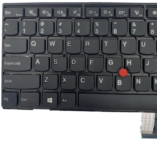 Alt view image 6 of 7 - Laptop Replacement Keyboard for Lenovo Thinkpad T440 T440P T440s T431 E431 L440 T450s L440 L450 L460 L470 T431S T450 e440 e431S T460 Series Black US Layout