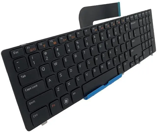 Alt view image 4 of 7 - Laptop Replacement US Layout Keyboard for Dell 17R N7110 L701X L702X 5720 7720 XPS 17 L702X 3750 Black Frame