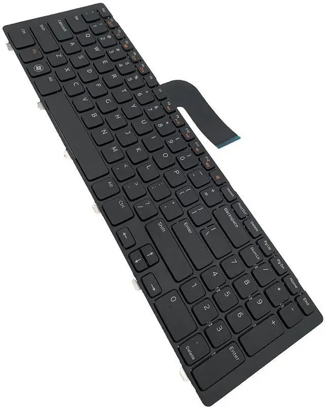 Alt view image 5 of 7 - Laptop Replacement US Layout Keyboard for Dell 17R N7110 L701X L702X 5720 7720 XPS 17 L702X 3750 Black Frame