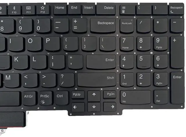 Alt view image 7 of 7 - Laptop Keyboard for Lenovo Thinkpad E15 Gen 1 E15 Gen 2 2020 (20T8 20T9 20TD 20TE) US Layout Replacement Backlit Black