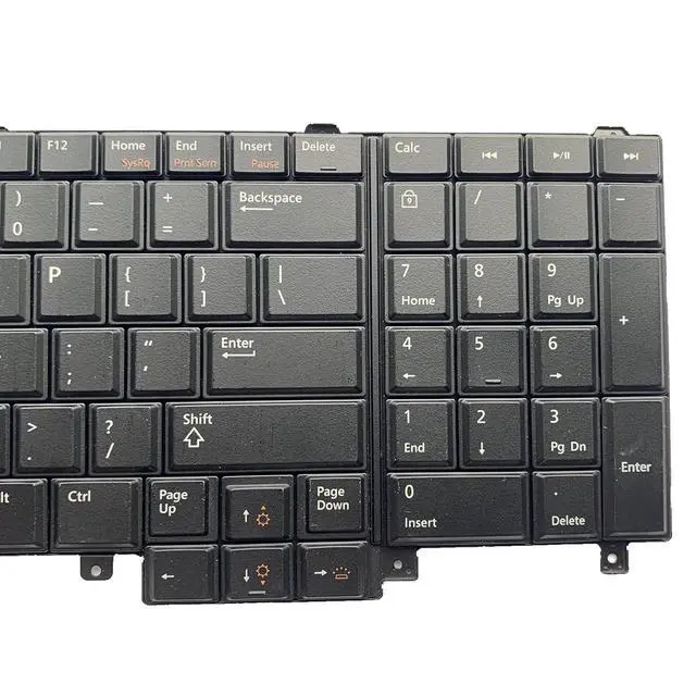 Alt view image 6 of 7 - Laptop Replacement US Layout with Pointing with Backlight Keyboard for DELL Latitude E5520 E5530 E6520 E6530 E6540 Precision M4600 M4800 M6600 M6700 6800 0HG3G3 7T425 07T425 NSK-DW2BC 01