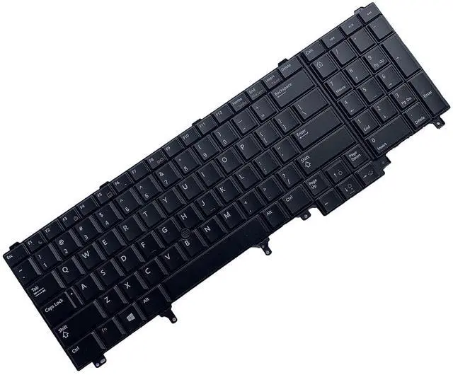 Alt view image 7 of 7 - Laptop Replacement US Layout with Pointing with Backlight Keyboard for DELL Latitude E5520 E5530 E6520 E6530 E6540 Precision M4600 M4800 M6600 M6700 6800 0HG3G3 7T425 07T425 NSK-DW2BC 01