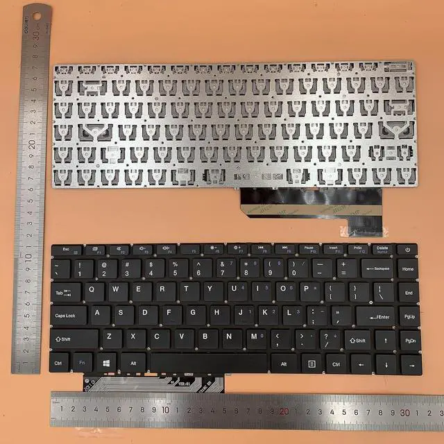 Alt view image 2 of 7 - Laptop Replacement US Layout Keyboard for Gateway GWTN141-10BL GWTN141-10BK GWTN141-10GR GWTN141-10RG 14.1 Ultra Slim Notebook MB3181017 XK-HS305