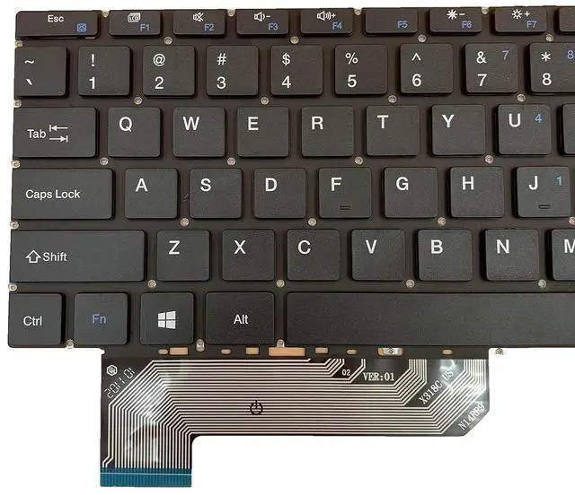 Alt view image 6 of 7 - Laptop Replacement US Layout Keyboard for Gateway 14.1 Ultra Slim Notebook GWTN141-4RG GWTN141-4BL 4GR 4NK GWTN141-2 GWTN141-3 2BK 2BL 2PR 3BK 3GR 3PR GWTN141-10 GWTN141-10BL 10BK