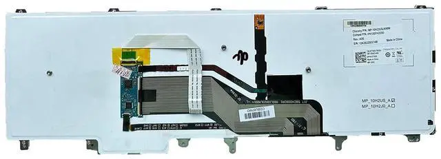 Alt view image 2 of 7 - Laptop Replacement US Keyboard for Dell Latitude E5520 E5520m E5530 E6520 E6530 E6540 Precision M4600 M4700 M4800 M6600 M6700 HG3G3 0HG3G3 7T425 07T425 NSK-DW2BC 01 with Pointing Backlight