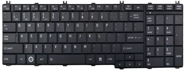 Alt view image 2 of 3 - Laptop Replacement Keyboard for Toshiba Satellite C650 C650D C655 C655D C660 C660D C665 C665D L550 L550D L650 L650D L655 L655D L670 L670D L675 L675D L770 L750D L755 B350 Series US Layout
