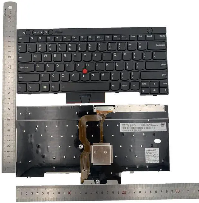 Alt view image 2 of 7 - Laptop Replacement US Layout Keyboard for Lenovo ThinkPad T430 T430I T430S X230 X230T T530 W530 L430 L530 04Y0490 04X1277 04X1315 04X1263 04W3048 04W3123