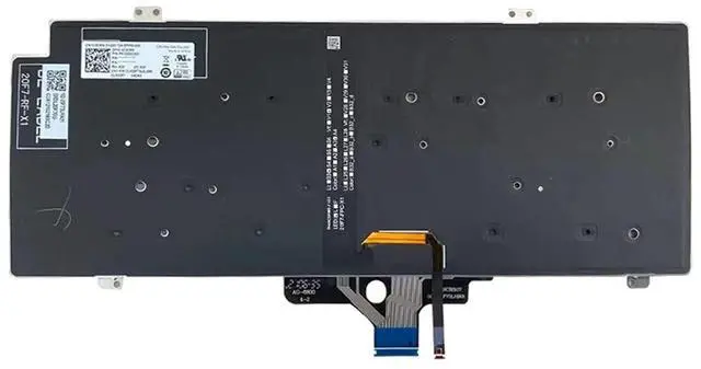 Alt view image 2 of 4 - Laptop Replacement US Layout Backlit Keyboard for DELL Latitude 7420 7410 5420 Black