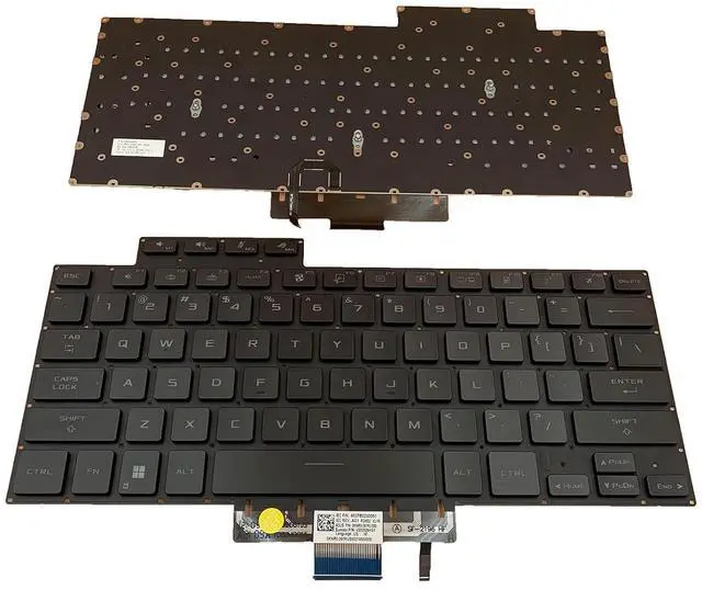 Alt view image 2 of 7 - Laptop Replacement US Keyboard for ASUS ROG Zephyrus G15 GA503 GA503Q GA503QS GA503QR GA503QM & ROG Zephyrus M16 GU603 GU603H 0KNR0-2812US00 V202526QS1 Backlight