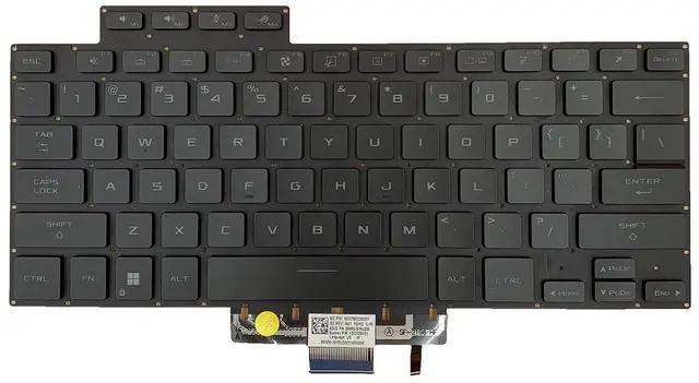 Alt view image 4 of 7 - Laptop Replacement US Keyboard for ASUS ROG Zephyrus G15 GA503 GA503Q GA503QS GA503QR GA503QM & ROG Zephyrus M16 GU603 GU603H 0KNR0-2812US00 V202526QS1 Backlight