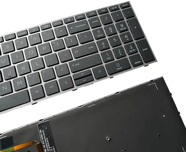 Alt view image 2 of 7 - Laptop Replacement US Layout with Backlight Keyboard for HP ZBOOK Fury 15 G7 G8 L12764-001 L97968-001 M17095-001 L97967-001 M17094-001 9Z.NHNBC.001 NSK-X00BC PK132WW1B00 LK132WW1A00 NSK-X01BC