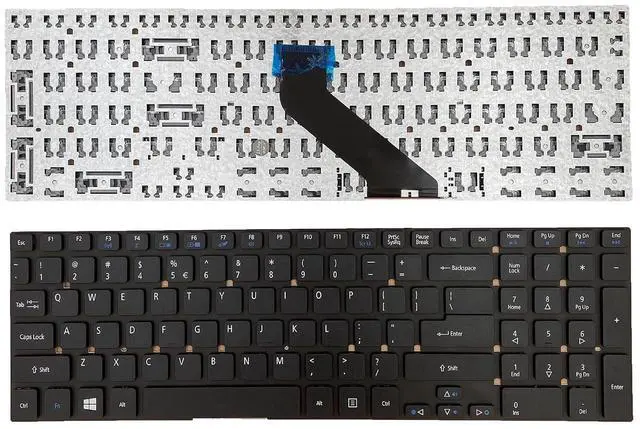 Main image of Laptop US Layout Keyboard for Acer Aspire 5755 5755G 5830 5830G 5830T 5830TG V3-551 V3-531 V3-571 V3-771 E1-530 E1-532 E1-570 E5-511 ES1-512, Gateway NV55S NV57H V121730AS4