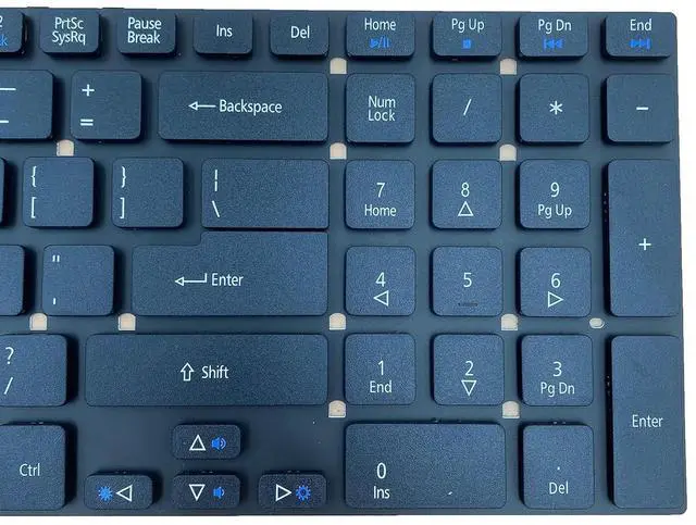 Alt view image 5 of 7 - Laptop US Layout Keyboard for Acer Aspire 5755 5755G 5830 5830G 5830T 5830TG V3-551 V3-531 V3-571 V3-771 E1-530 E1-532 E1-570 E5-511 ES1-512, Gateway NV55S NV57H V121730AS4
