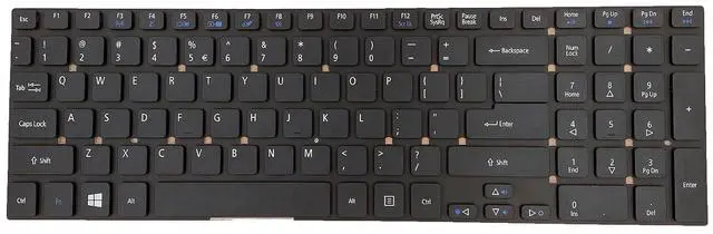 Alt view image 7 of 7 - Laptop US Layout Keyboard for Acer Aspire 5755 5755G 5830 5830G 5830T 5830TG V3-551 V3-531 V3-571 V3-771 E1-530 E1-532 E1-570 E5-511 ES1-512, Gateway NV55S NV57H V121730AS4