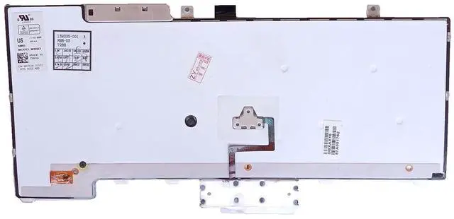 Alt view image 2 of 3 - Laptop Replacement US Layout Keyboard for Dell Latitude E6400 E6410 E6500 E6510 M4500 WX4JF HT512 0UK717 UK717 E5400 E5410 A007 Without Frame,TrackPoint,Backlit Black