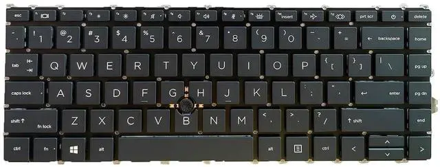Alt view image 3 of 4 - Laptop Replacement Keyboard for HP EliteBook 840 G7 840 G8 & EliteBook 845 G7 845 G8, EliteBook 745 G7 745 G8, ZBook Firefly 14 G7 G8 US Backlit